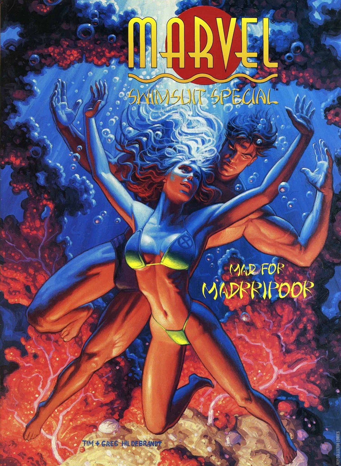 Marvel Swimsuit Special 4 Published June 1995 Key Co