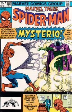 Variant Cover for Marvel Tales #151