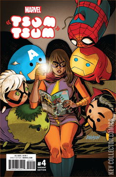 Variant Cover for Marvel Tsum Tsum #4