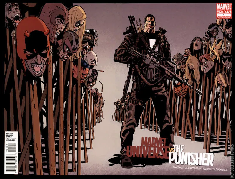 Cover art for Marvel Universe vs. The Punisher #1 