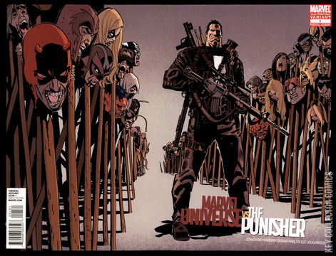 Variant Cover for Marvel Universe vs. The Punisher #1