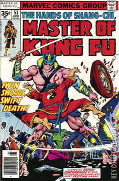 Variant Cover for Master of Kung Fu #53