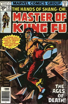 Variant Cover for Master of Kung Fu #55