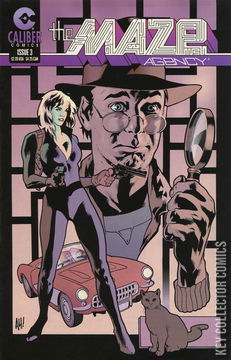 Variant Cover for The Maze Agency #3