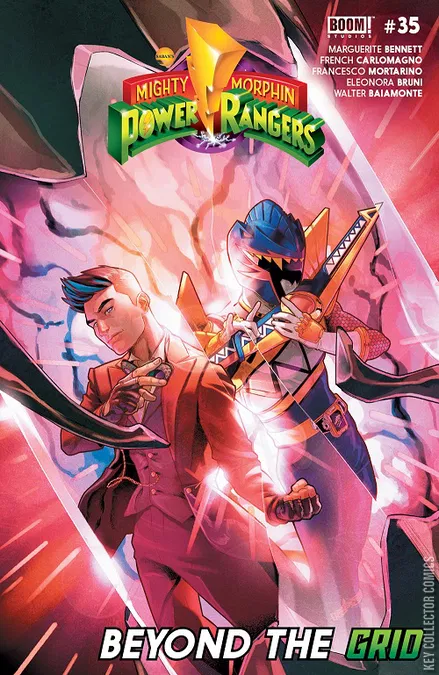 Cover art for Mighty Morphin Power Rangers #35