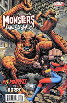 Variant Cover for Monsters Unleashed #2