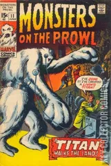Cover for Monsters on the Prowl #11