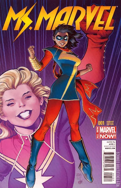 Cover art for Ms. Marvel #1 