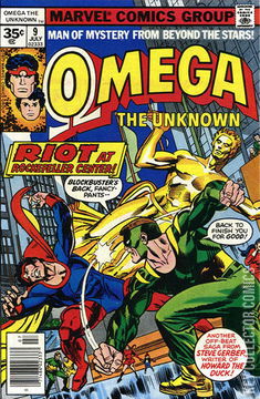 Variant Cover for Omega the Unknown #9