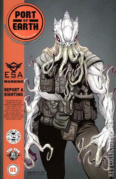 Variant Cover for Port of Earth #1