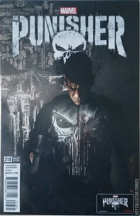 Marvel The Punisher #218 John Bernthal store Variant