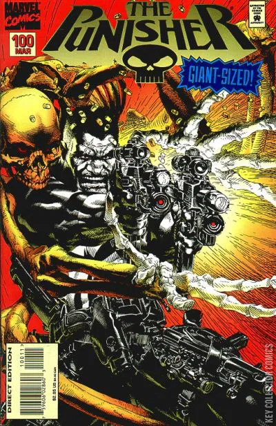 Cover art for Punisher #100