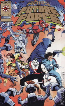 Variant Cover for Rai and the Future Force #9