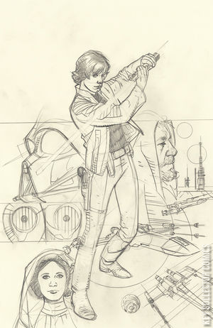 Variant Cover for Star Wars: Rebel Heist #4