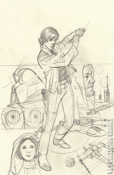 Variant Cover for Star Wars: Rebel Heist #4