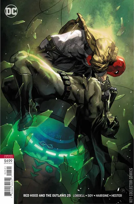 Cover art for Red Hood and the Outlaws #25 