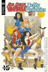 Cover for Red Sonja and Vampirella Meet Betty and Veronica #1