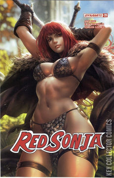Variant Cover for Red Sonja #21