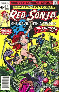 Variant Cover for Red Sonja #4