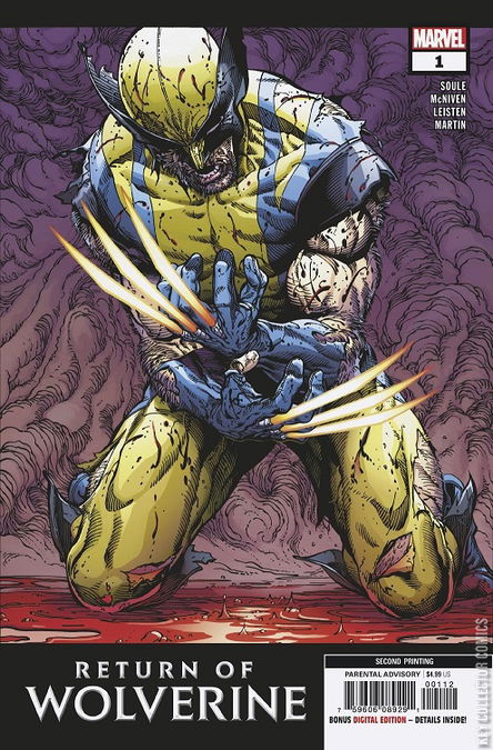 Cover art for Return of Wolverine #1 