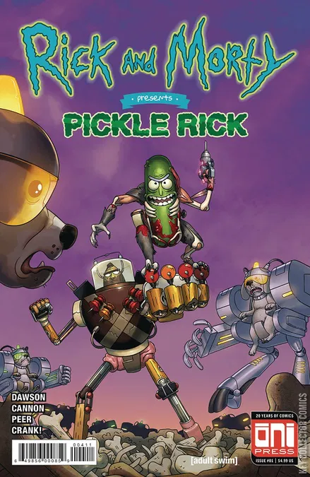 Cover art for Rick and Morty Presents Pickle Rick #1