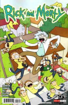 Variant Cover for Rick and Morty #1