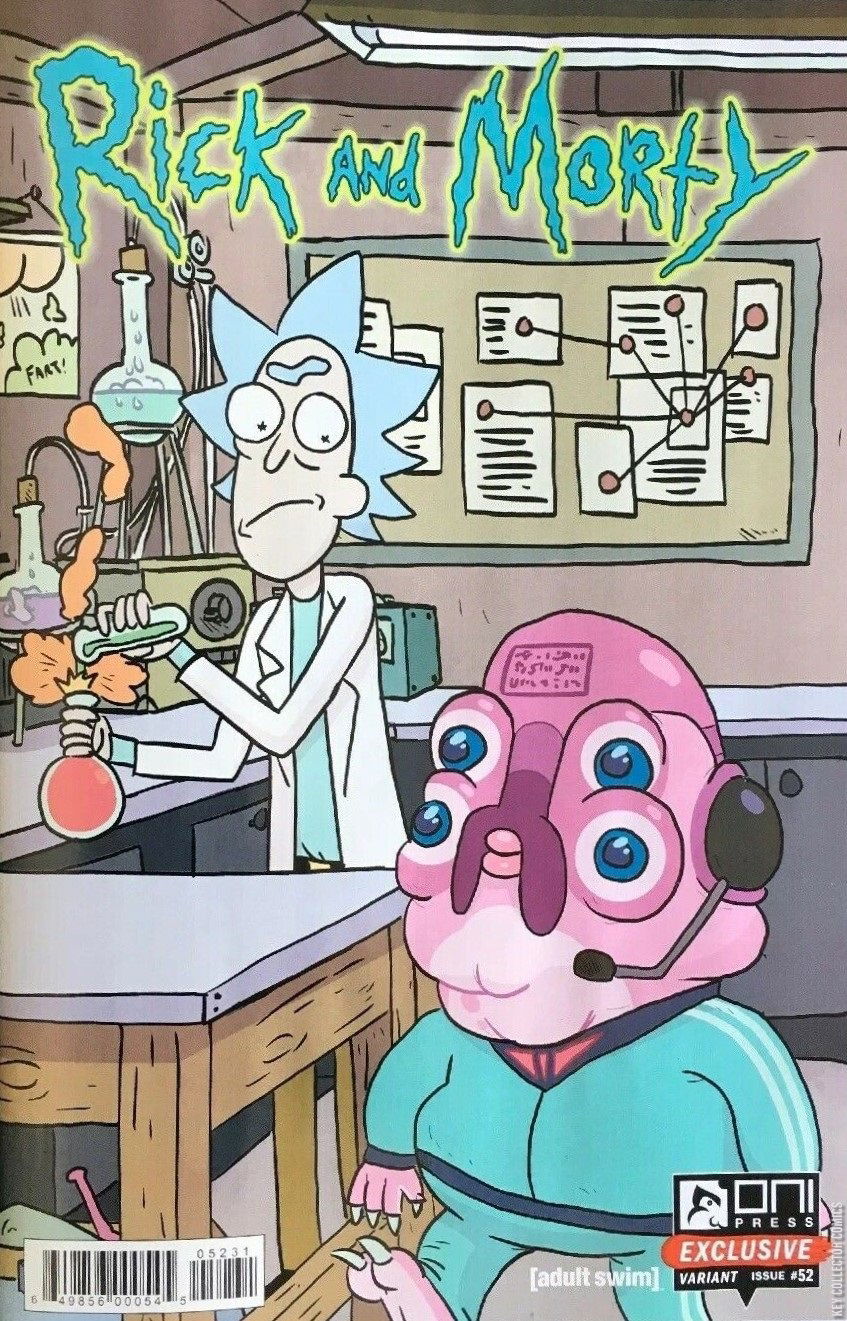 Key Collector Comics Rick and Morty 52