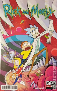 Variant Cover for Rick and Morty #1