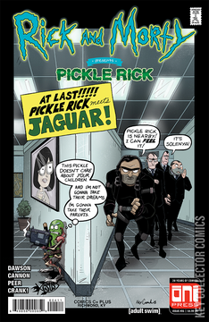 Variant Cover for Rick and Morty Presents Pickle Rick #1