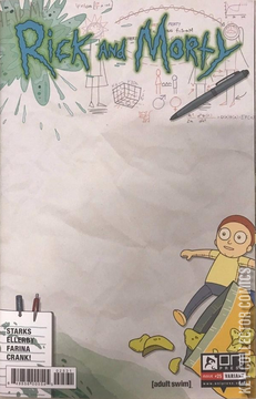 Variant Cover for Rick and Morty #25