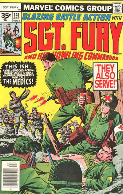 Variant Cover for Sgt. Fury and His Howling Commandos #141
