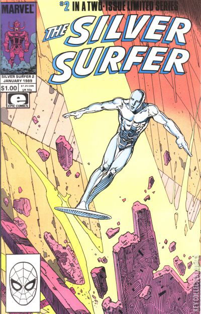 Silver Surfer: Parable #2 Published January 1989 | Key