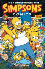 Cover for Simpsons Comics #245