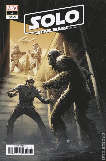 Cover art for Solo: A Star Wars Story #1 