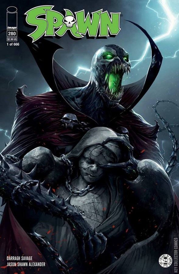 Spawn #280 Variant Published November 2017 | Key Collec