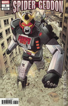 Variant Cover for Spider-Geddon #3