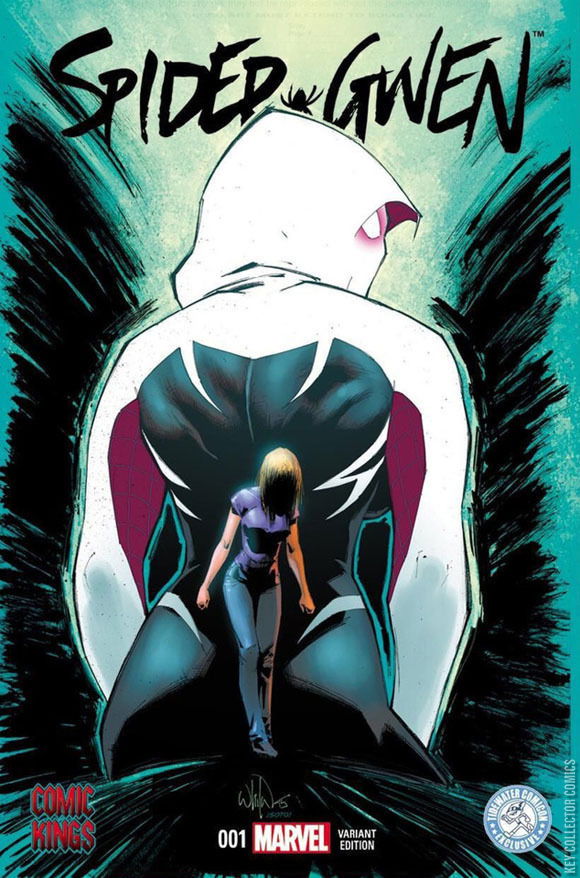 Superheroes PROTOTYPE test print misprint on outlet wrong color Spider-gwen