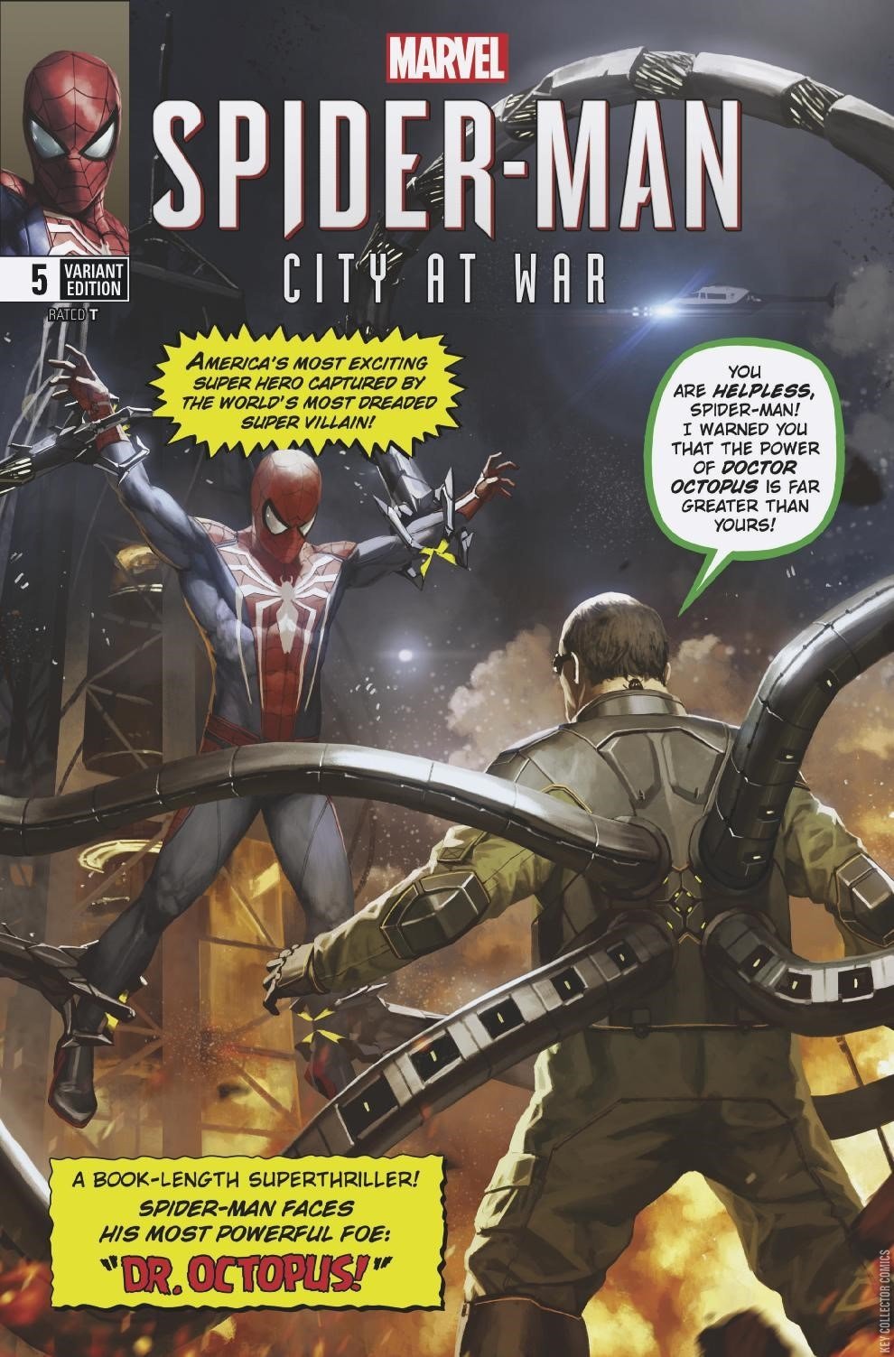 Key Collector Comics - Marvel's Spider-Man: City At War #5