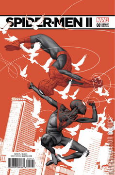 Variant Cover for Spider-Men II #1