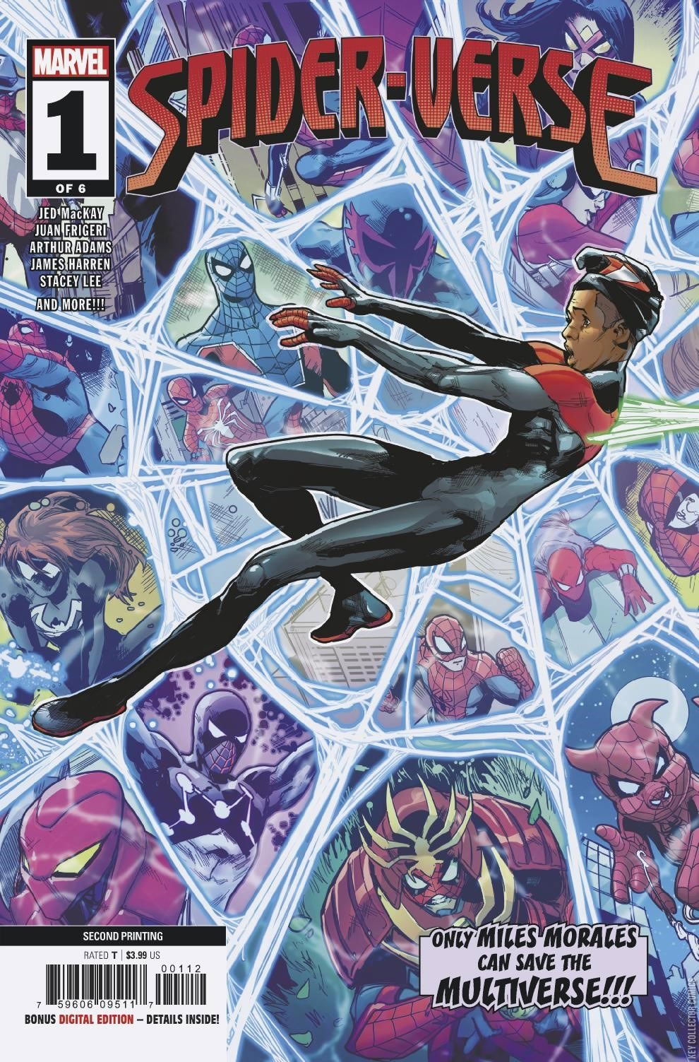 Miles Morales second popular print key comic