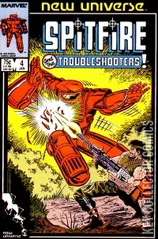 Cover for Codename: Spitfire #4