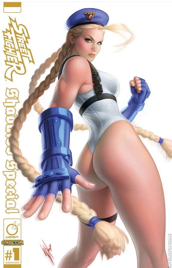 Street Fighter Shadaloo Special #1 Warren Louw Cammy 1:10 Blue popular Ratio Variant