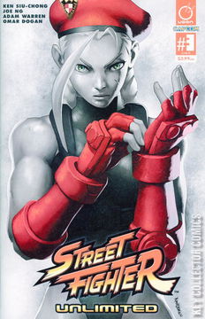 Variant Cover for Street Fighter Unlimited #3