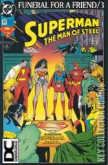 Variant Cover for Superman: The Man of Steel #20