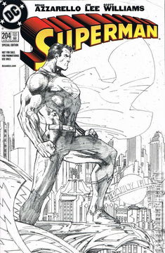 Variant Cover for Superman #204
