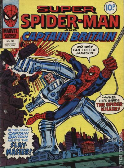 Key Collector Comics - Super Spider-Man and Captain Britain