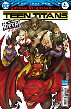 Variant Cover for Teen Titans #12