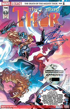Variant Cover for Thor #700