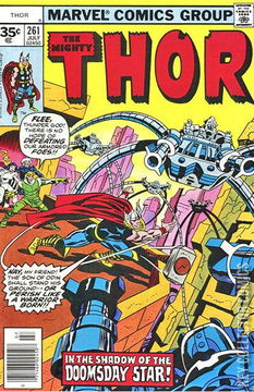 Variant Cover for Thor #261