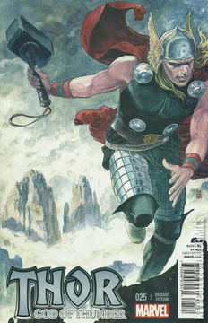 Variant Cover for Thor: God of Thunder #25